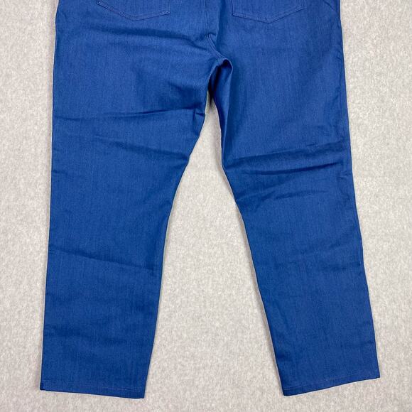 Blue Delta Jeans Mens 44x28 Postman Raw Denim - Picture 8 of 9